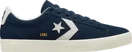 Кеды Converse CONS Pro Leather Vulc Pro Suede Low Obsidian, синий a02954c | blue