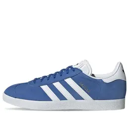 Кроссовки газель винтажные туфли Adidas, синий ef5600 | blue/white