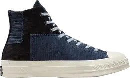 Кеды Converse Beyond Retro x Chuck 70 High, черный/темно-синий a03081c | black