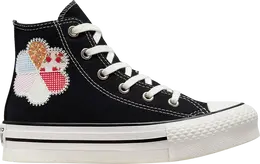 Кроссовки Converse Chuck Taylor All Star EVA Lift Platform High PS Crafted Patchwork, черный a05166c | black