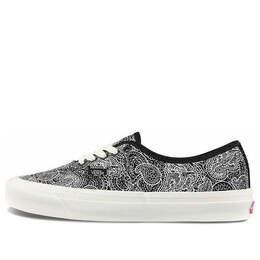 Кроссовки og authentic lx 'black white' Vans, черный vn0a4bv9b4e | black/white