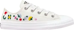 Кроссовки Converse Chuck Taylor All Star Low PS Floral Embroidery, белый a02211c | white