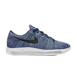 Кроссовки Nike Lunarepic Low Flyknit, синий 843765 501 | blue