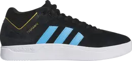 Adidas Кроссовки Tyshawn 'Black Blue Burst', черный ie3137 | black