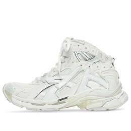 Кроссовки runner high top sneakers 'white' Balenciaga, белый 695764w3rh19000 | white/black