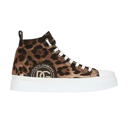 Кроссовки Dolce & Gabbana Dolce & Gabbana Portofino Mid Leopard, коричневый cs1889 ao743 haalm | leopard