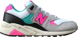 Кроссовки New Balance X-Girl x Wmns 580 'Grey Pink Teal', серый mrt580xg | grey