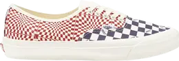 Кеды Vans OG Authentic LX Logo Check Indigo Red, красный vn0a4bv91xr | red