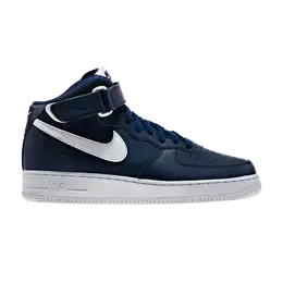 Кроссовки Nike Air Force 1 Mid '07 'Midnight Navy Blue', синий 315123 407 | blue