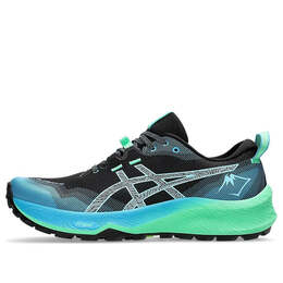 Кроссовки gel-trabuco 12 'black bright cyan' Asics, черный 1011b799-002 | black/bright cyan