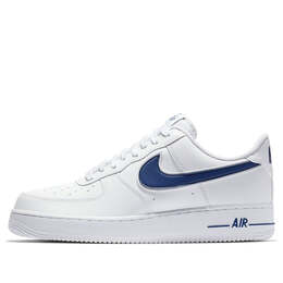 Кроссовки air force 1 '07 3 'white deep royal' Nike, белый ao2423-103 | white/blue