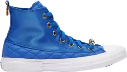 Кроссовки Converse Chuck Taylor All Star High Shine - Game Royal, синий a03089c | blue