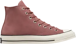 Кроссовки Converse Chuck 70 Suede High Saddle, розовый a01456c | pink