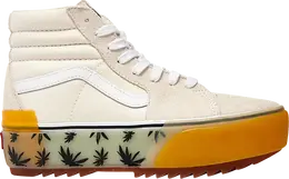 Кеды Vans Sk8-Hi Stacked LX Palm Blue, кремовый vn0a4u4dxa6 | cream