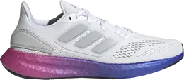Adidas Кроссовки PureBoost 22 'White Lucid Blue Gradient', белый hq8585 | white