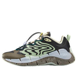 Кроссовки brain dead x zig kinetica 2 'mad science - aloe green' Reebok, серый s23890 | grey