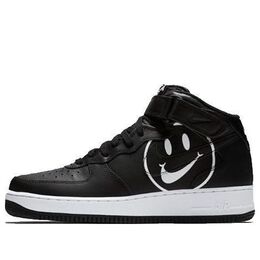Кроссовки air force 1 mid 'have a day - black' Nike, черный ao2444-001 | black/white