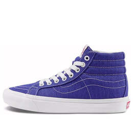 Кроссовки og sk8-hi lx denim blue Vans, синий vn0a4bvbvz3 | blue