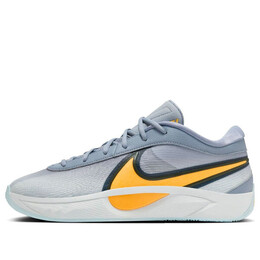 Кроссовки zoom freak 6 ep 'wolf grey yellow' Nike, серый fj7807-400 | wolf grey/yellow