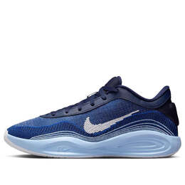 Кроссовки air zoom gt hustle academy 'college navy blue white' Nike, синий fj7808-401 | college navy/psychic blue/racer blue/white