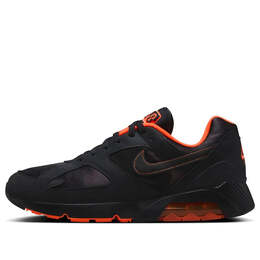Кроссовки air max 180 'black hyper crimson' Nike, черный fj9259-002 | black/hyper crimson/black