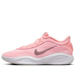 Кроссовки air zoom gt hustle academy ep 'pink tint white' Nike, розовый fj7808-601 | pink tint/white/platinum tint/taupe grey
