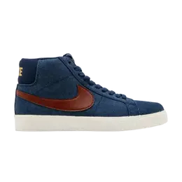 Кроссовки Nike Zoom Blazer SB Mid 'Binary Blue', синий 864349 467 | blue