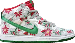 Кроссовки Nike Concepts x Dunk High Premium SB 'Ugly Christmas Sweater', серый 635525036 | grey