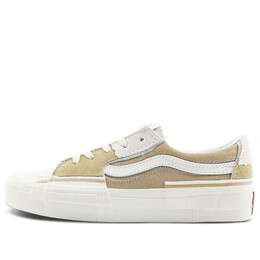 Кроссовки sk8-low reconstruct 'beige white' Vans, белый vn0009qscni | white/brown/beige