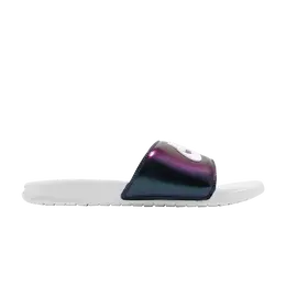 Кроссовки Nike Benassi JDI SE 'Lucid Green', белый aj6745 102 | white