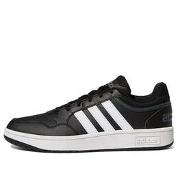 Кроссовки hoops 3.0 low 'core black grey' Adidas, черный gy5432 | black