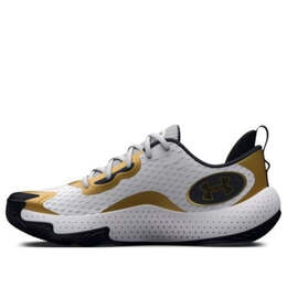 Кроссовки spawn 5 'white black gold' Under Armour, белый 3026285-101 | white/black/gold