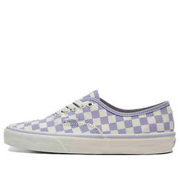 Кроссовки authentic checkerboard shoes 'white purple' Vans, белый vn000bw5llc | white/purple