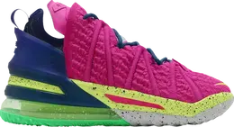 Кроссовки Nike LeBron 18 EP 'Los Angeles By Night', розовый db7644 600 | pink