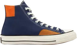 Кроссовки Converse Chuck 70 High Alt Exploration - Midnight Navy Dark Soba, синий 170127c | blue