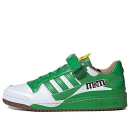 Кроссовки m&m's x forum '84 low 'green' Adidas, зеленый gy6314 | green/cloud white/eqt yellow