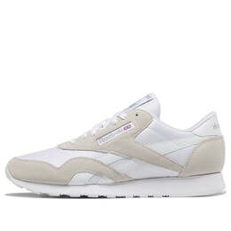 Кроссовки classic nylon 'cloud white' Reebok, белый gy7235 | cloud white