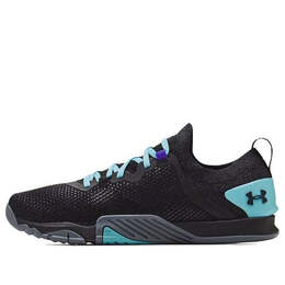 Кроссовки tribase reign 3 'black turquoise' Under Armour, черный 3023698-002 | black/blue