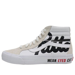 Кроссовки patta x vault sk8-hi reissue vlt lx 'mean eyed cat - white' Vans, белый vn0a4bvh5ww | white