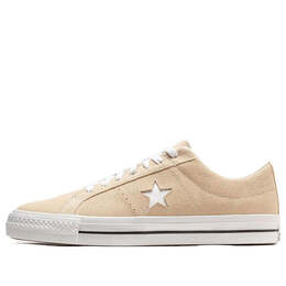 Кроссовки one star pro classic suede 'oat milk' Converse, мультиколор a04155c | oat milk / white / black