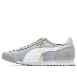 Кроссовки roma og nylon 'double fs - limestone' Puma, серый 390634-02 | gray/white/gold