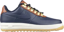 Лимитированные кроссовки Nike Lunar Force 1 Duckboot Low 'Obsidian', синий aa1125 400 | blue