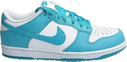 Лимитированные кроссовки Nike Dunk Low 'Ostrich Pack - Mineral Blue', белый 318019106 | white