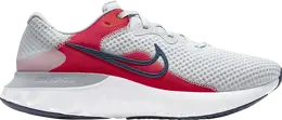 Кроссовки Nike Renew Run 2 'Pure Platinum Chile Red', серый cu3504 008 | grey