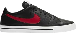Кроссовки Nike Court Legacy 'Black University Red', черный cu4150 001 | black