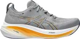 Asics Кроссовки Gel Nimbus 26 Wide 'Sheet Rock Orange', серый 1011b795 020 | grey