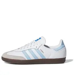 Кроссовки самба ог Adidas, белый ji2003 | cloud white/blue