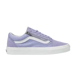 Кроссовки Vans Old Skool Zip Twill - Languid Lavender, фиолетовый vn0a3493b6g