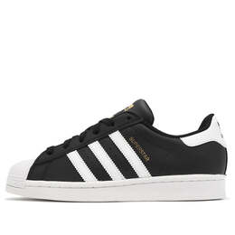 Кроссовки superstar 'black white gold' Adidas, черный id4636 | core black/cloud white/core black