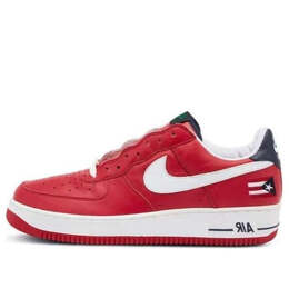 Кроссовки air force 1 'puerto rico 4' Nike, красный 624040-641 | red/white